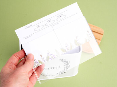 Stylish Recipe Cards
