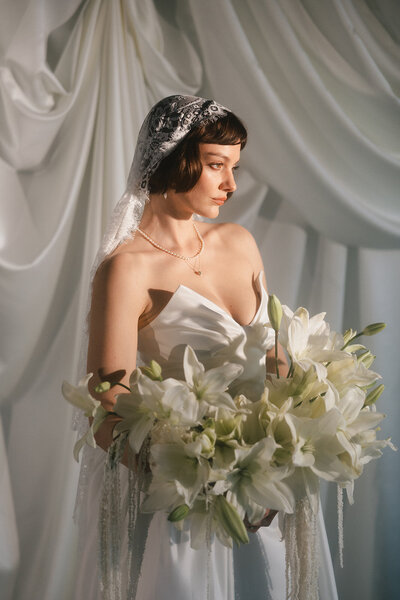 Vika Sokanoff Design is a full-service wedding floral design studio curating immersive designs with editorial, contemporary drama for the classic lovers. Based in Virginia Beach, VA