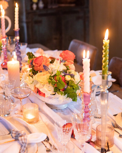 Boeket bloemen Tilia wild