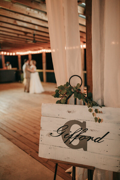 Private Dance at Georgia Barn Wedding Venue