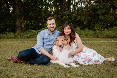 outdoor fall family photos in Winnipeg little boy smiling 