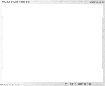 White film photo frame