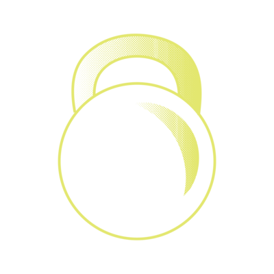 kettlebell icon representing strength training and daily movement