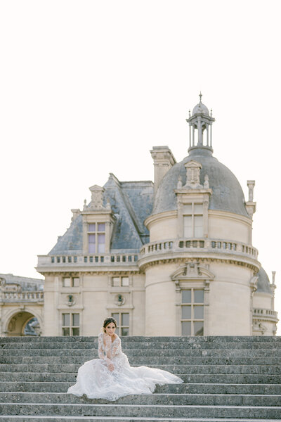 Chateau de Chantilly, Paris wedding photographer, Renee Lemaire photography