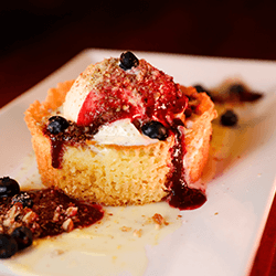 Gourmet Dessert Max Dales Steak and Chop House Restaurant in Mount Vernon
