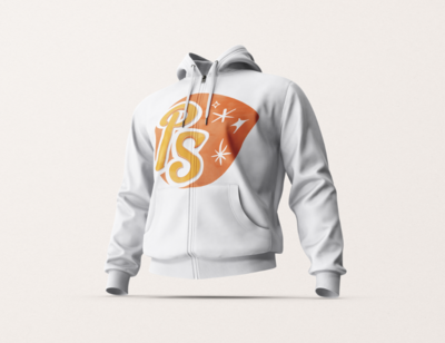 Hoodie Mockup featuring branding for Perfect Sky Films