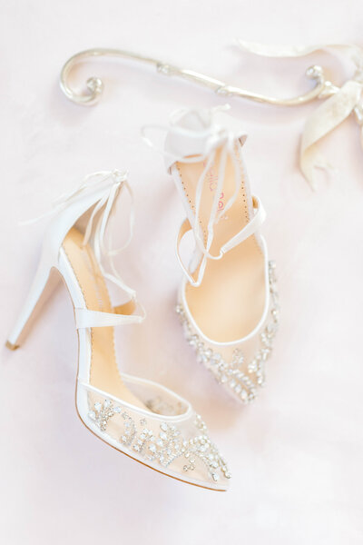 Bella Belle wedding pumps  heels styled