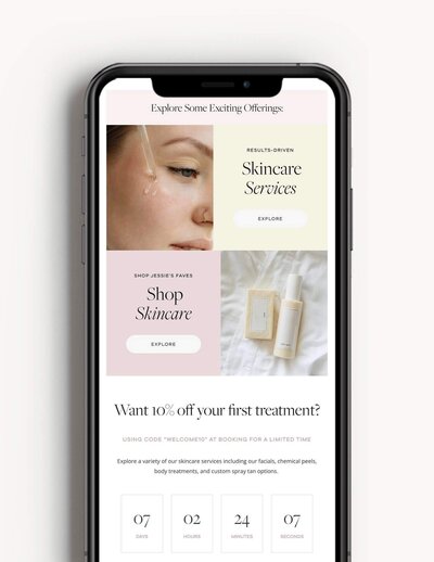 Jessie Flodesk Email Template Graphic