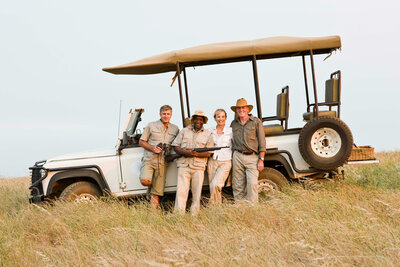 Retirees on safari