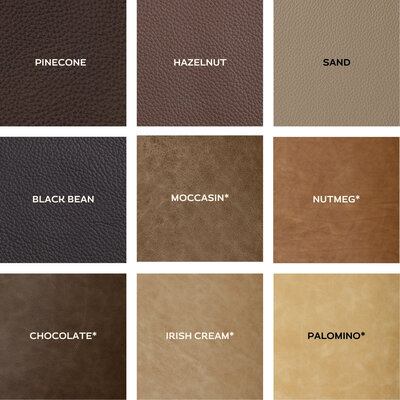 leather and distressed