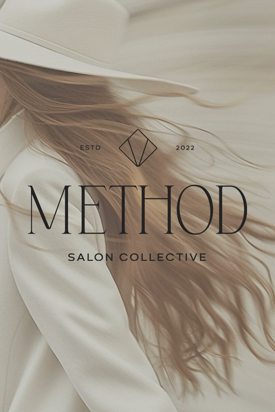 Method Salon logo, branding, and visual identity developed by Wildspark Creative. Female-led Grand Rapids salon receives cohesive, professional salon branding highlighting artistry, hair care expertise, and client-focused experience.

Wildspark Creative designed professional branding and logo for Method Salon. Michigan-based, female-founded salon visuals reflect premium hair care services, cohesive identity, and a sophisticated client experience.