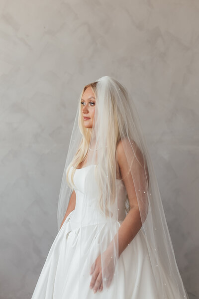 White wedding photo album