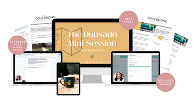The Dubsado Mini Session Roadmap Digital Mockups By Dolly DeLong Education