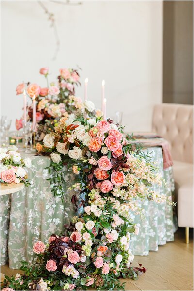 Wedding floral design