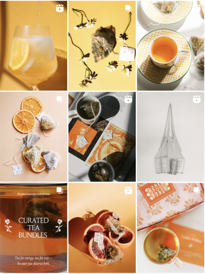 Creative social media content templates and brand visuals