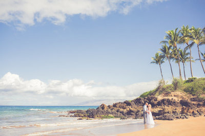 Maui beach Wedding Venue - Poolenalena BeachMaui beach Wedding Location - Poolenalena Beach Hawaii