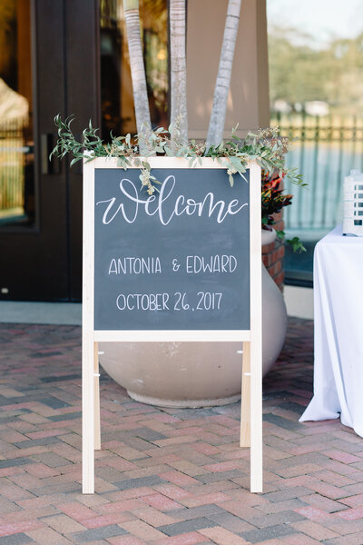 Orlando Wedding Signs