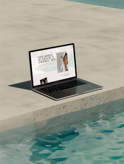 beauty-brand-haus-portfolio-web-design-pool-laptop