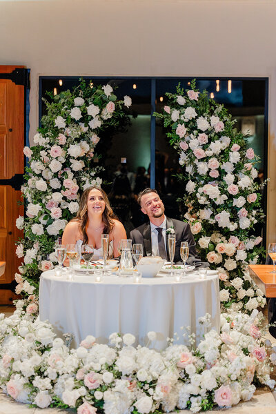 Luxury Event flowers by The Flower House