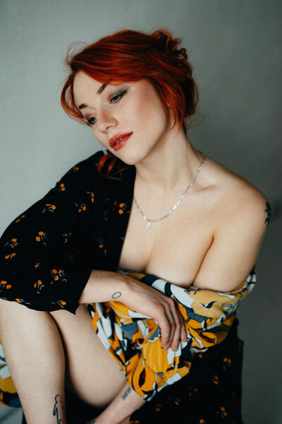 profesionální boudoir focení