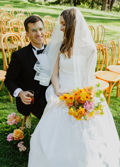 bride and groom 