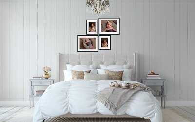 traditional - MT Bedroom Plank Wall