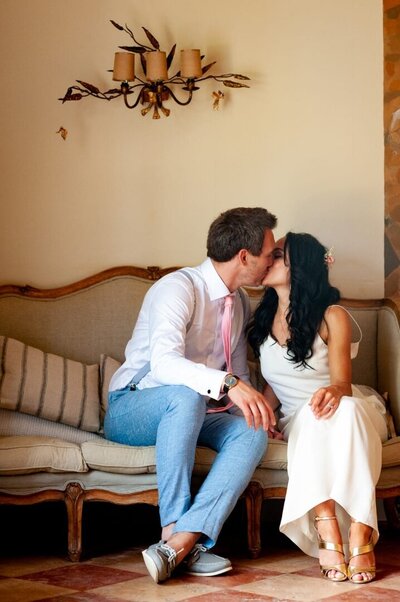 married kiss