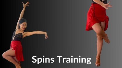 Learn Step by Step how to become a good spinner with spotting, turns, spins
