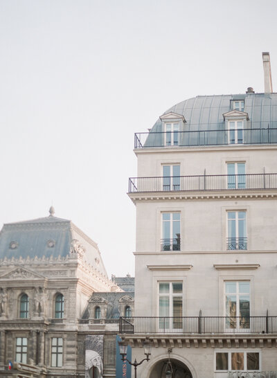 Parisian rooftops, Destiantion wedding photographer, Renee Lemaire photography