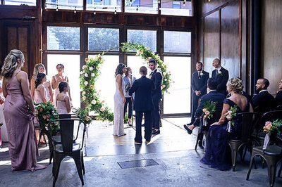 micro=wedding in Brooklyn's venue.