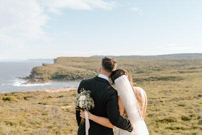 Intimate Elopement on the cliffs of Phillip Island, Victoria