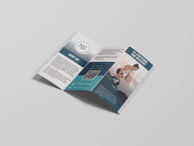 brochure or menu design