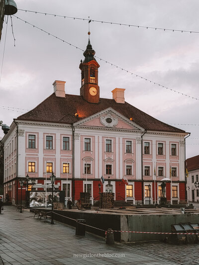 Town Square in Tartu, Estonia