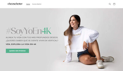 Home página web Aerocloset desarrollada por Dacohacks