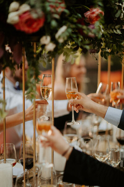 guests-having-a-toast-at-luxury-wedding