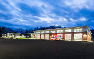 Emergency response facilities built by Cooper Construction