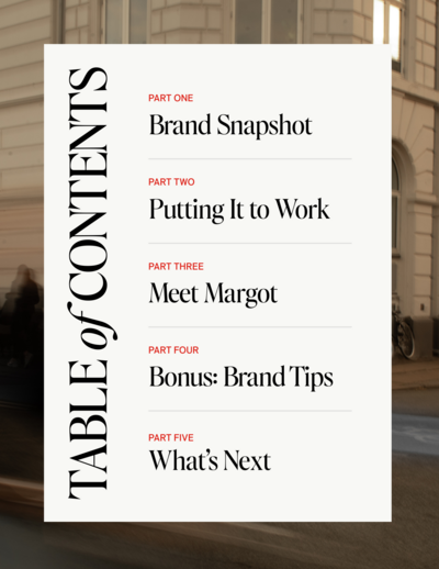 Table of Contents