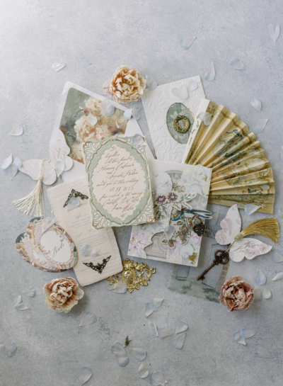 old world weddings invitation stationary suite