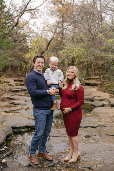 kids laughing during family photography session