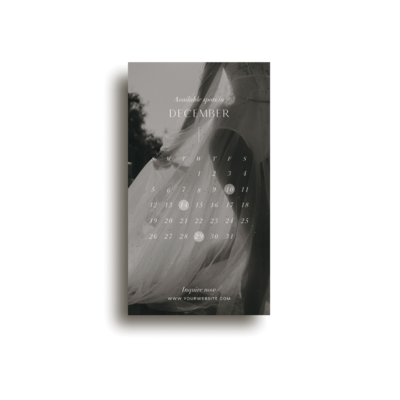 Elegant Instagram story template for photographer