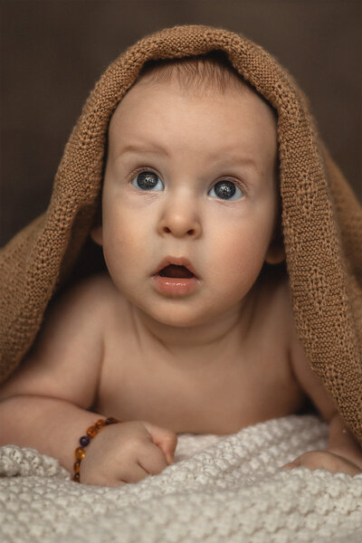 Fotoshoot baby 4 maanden