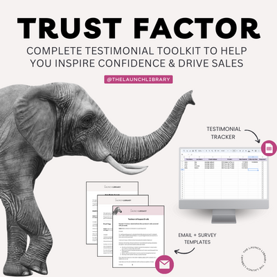 The Trust Factor Toolkit for the launch bundle