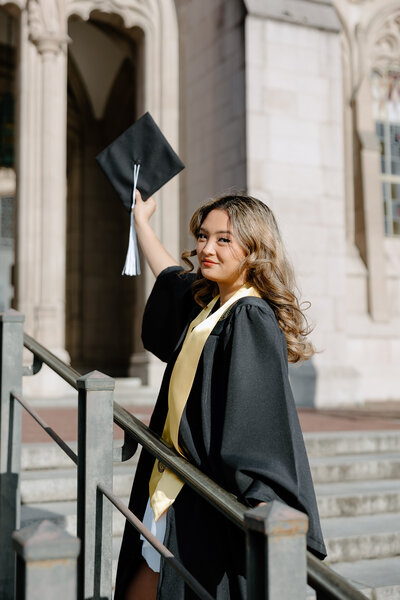 seattle washington senior graduation photographer, university of washington, uw, seattle pacific university, seattle university
