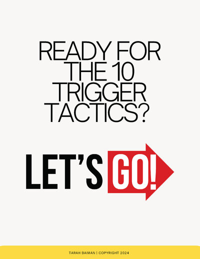 Cover page of Triggering the Buyer's Frenzy Guide