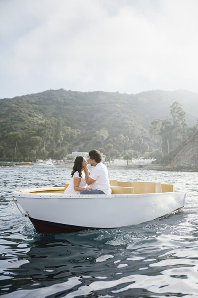 Engagement Session on boat
