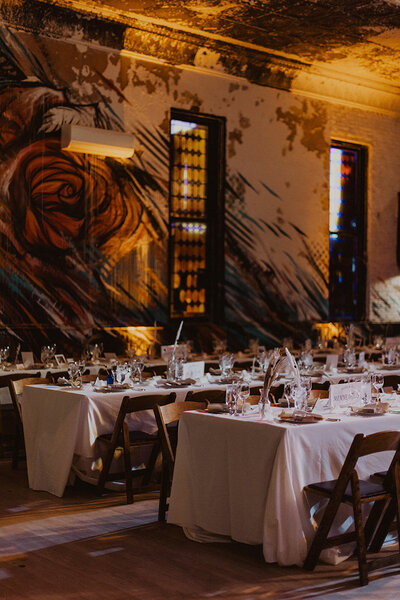 Wedding reception at Culture House in Washington DC