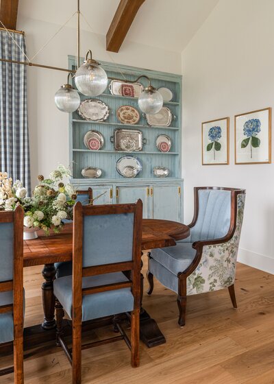 Sarah Becker Design Houston interior design aqua and blue tile selections.