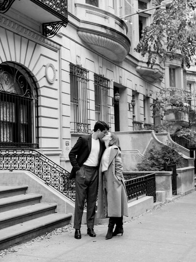 Engagement session photograph in the Upper East Side.