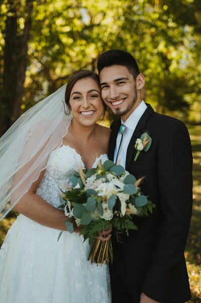 Michigan wedding portrait