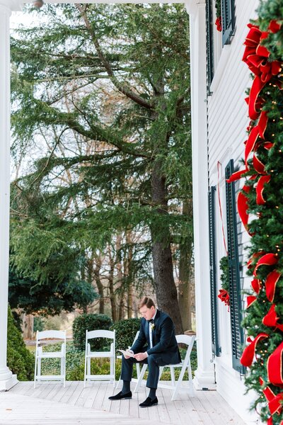 Rose Hill Estate Nashville NC Winter Christmas Wedding_0365